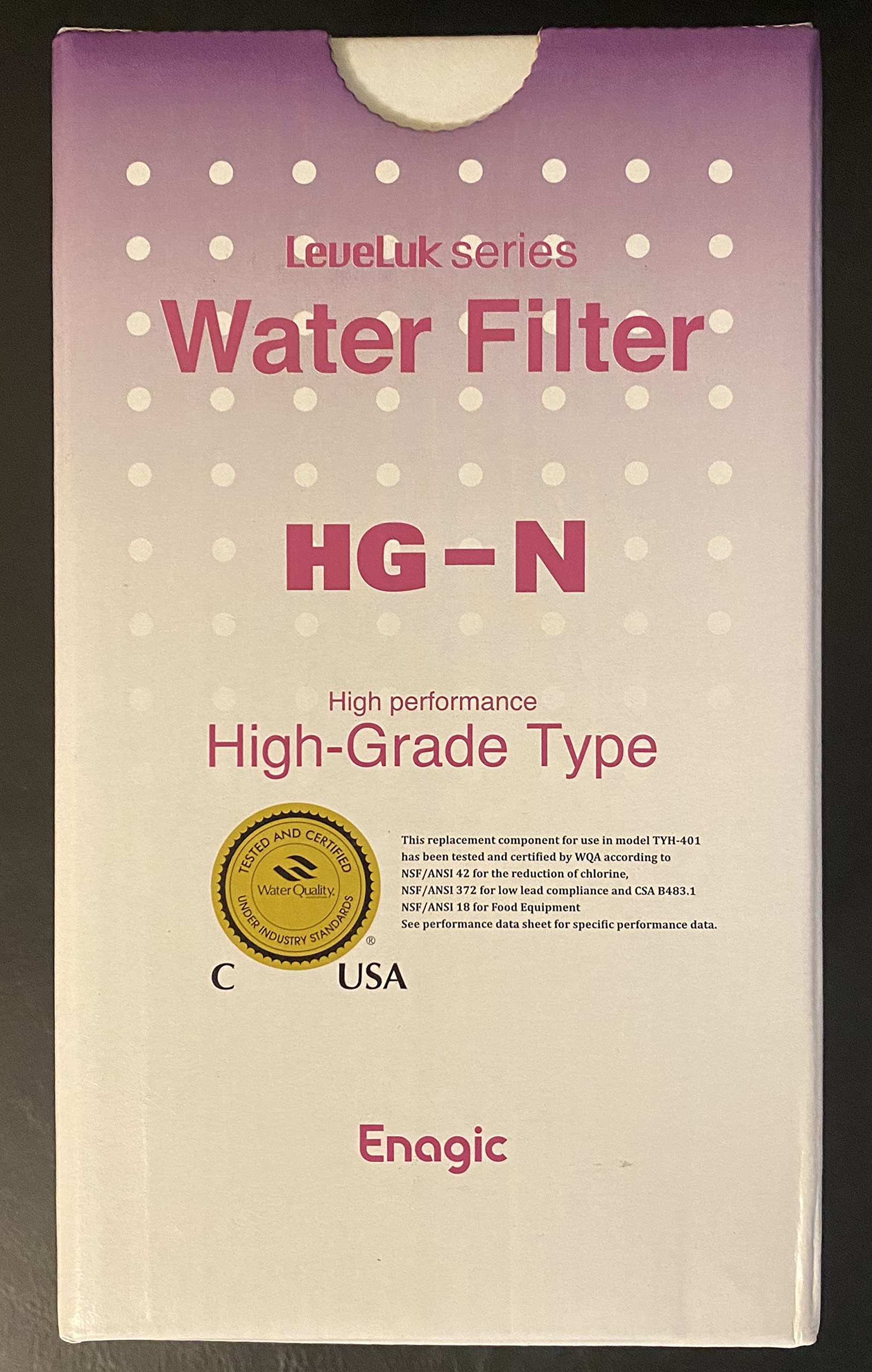 Amazon.com: ORIGINAL AUTHENTIC ENAGIC HG-N WATER FILTER FOR SD501