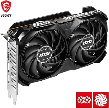 Amazon.com: MSI GeForce RTX 4060 Ventus 2X Black 8G OC Gaming
