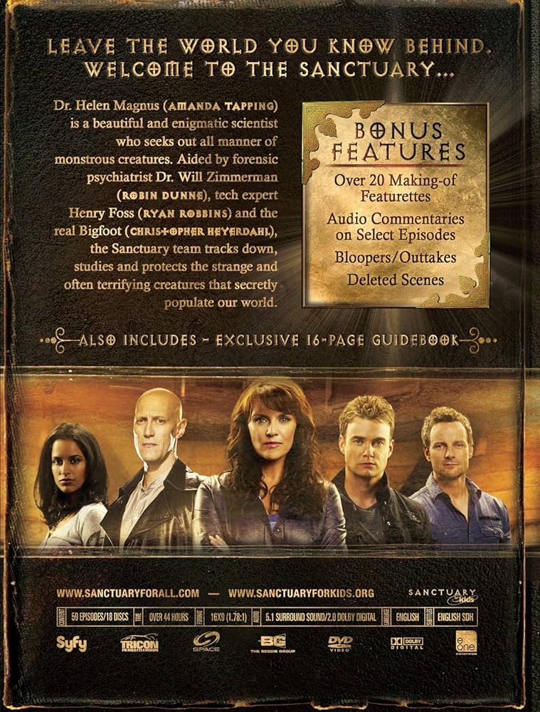 Amazon.com: Sanctuary: The Complete Series : Amanda Tapping, Robin