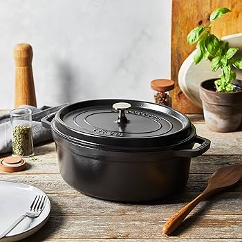 Amazon｜staub ストウブ 「 ピコ ココット オーバル ブラック 29cm