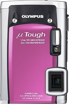 Amazon | OLYMPUS 防水デジタルカメラ μ TOUGH 6020 ピンク μ TOUGH