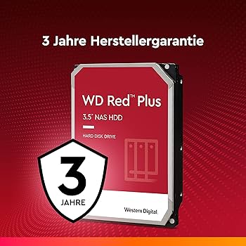 Amazon.com: Western Digital 6TB WD Red Plus NAS Internal Hard