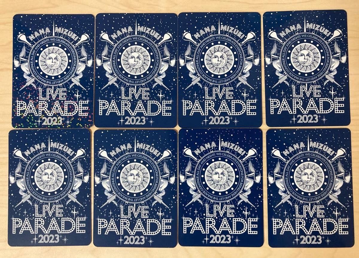 Amazon.co.jp: 水樹奈々 NANACA LIVE LIVE PARADE 2023 コンプ8枚