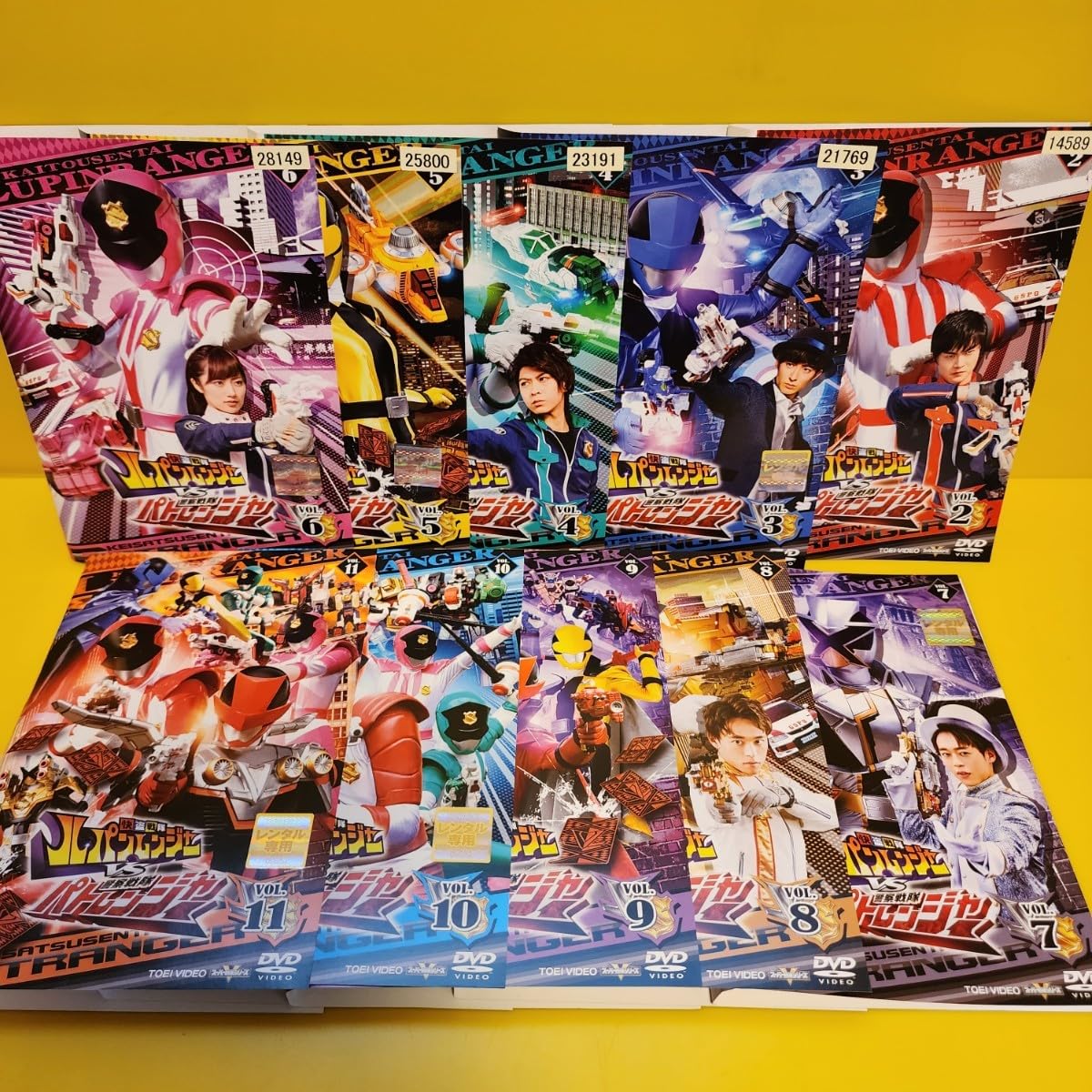 Amazon.co.jp: 快盗戦隊ルパンレンジャーvs警察戦隊パトレンジャーDVD