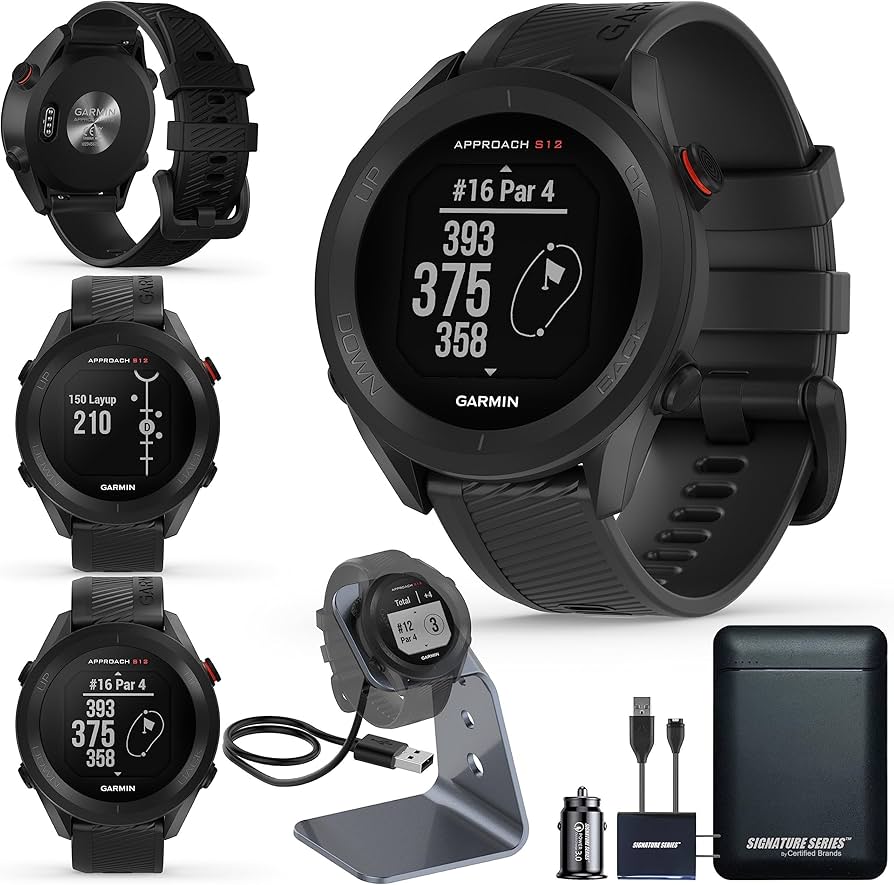 Amazon.com: Garmin Approach S12 Golf Watch | Preloaded with 42k