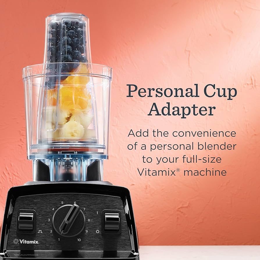 Amazon.com: Vitamix Personal Cup Adapter, BPA-Free, Dishwasher