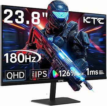 Amazon.com: KTC 24 Inch 180Hz Gaming Monitor, 2K QHD Fast IPS PC