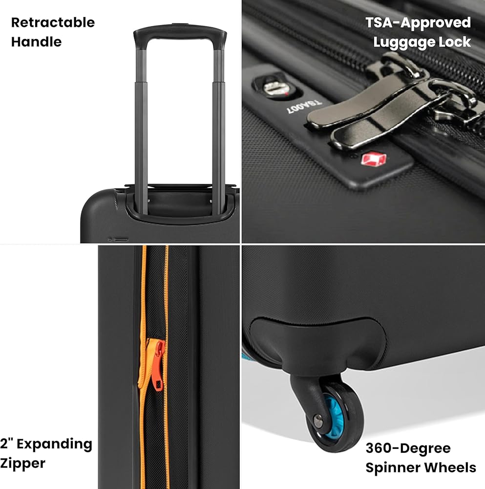 Amazon.com | Sherpani Meridian, 22 Inch Carry On Luggage Airline