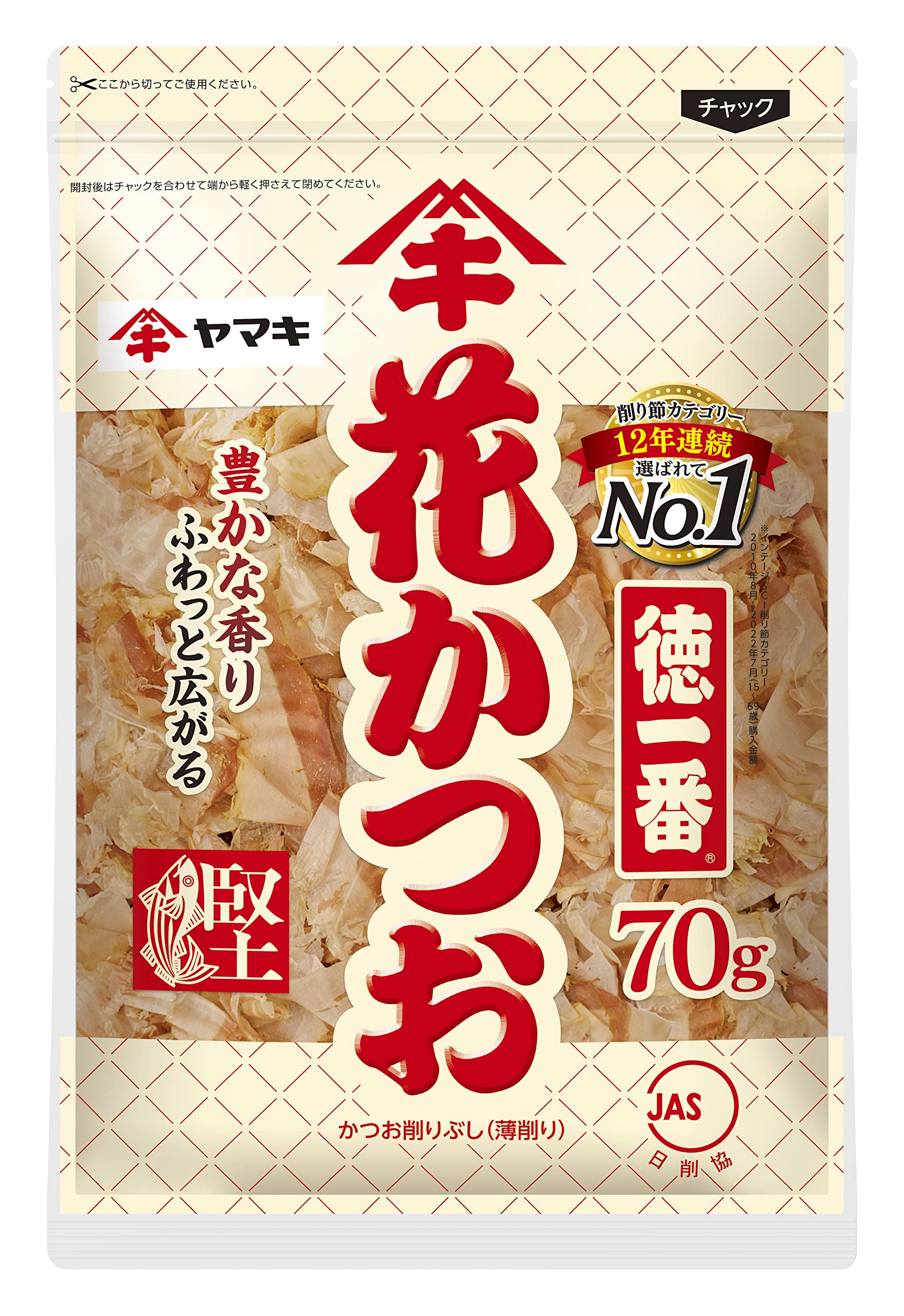 Amazon.co.jp: ヤマキ 徳一番 花かつお 70g ×3個 : 食品・飲料・お酒