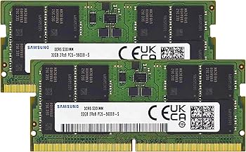 Samsung 64GB (2x32GB) DDR5 5600MHz PC5-44800 CL46 SODIMM 2Rx8 Dual