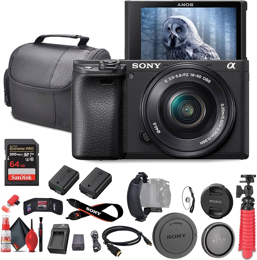 Amazon.com : Sony a6400 Mirrorless Camera with 16-50mm Lens with