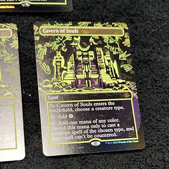 Amazon.co.jp: 魂の洞窟 MTG ネオンインク Foil 黄色 3枚セット
