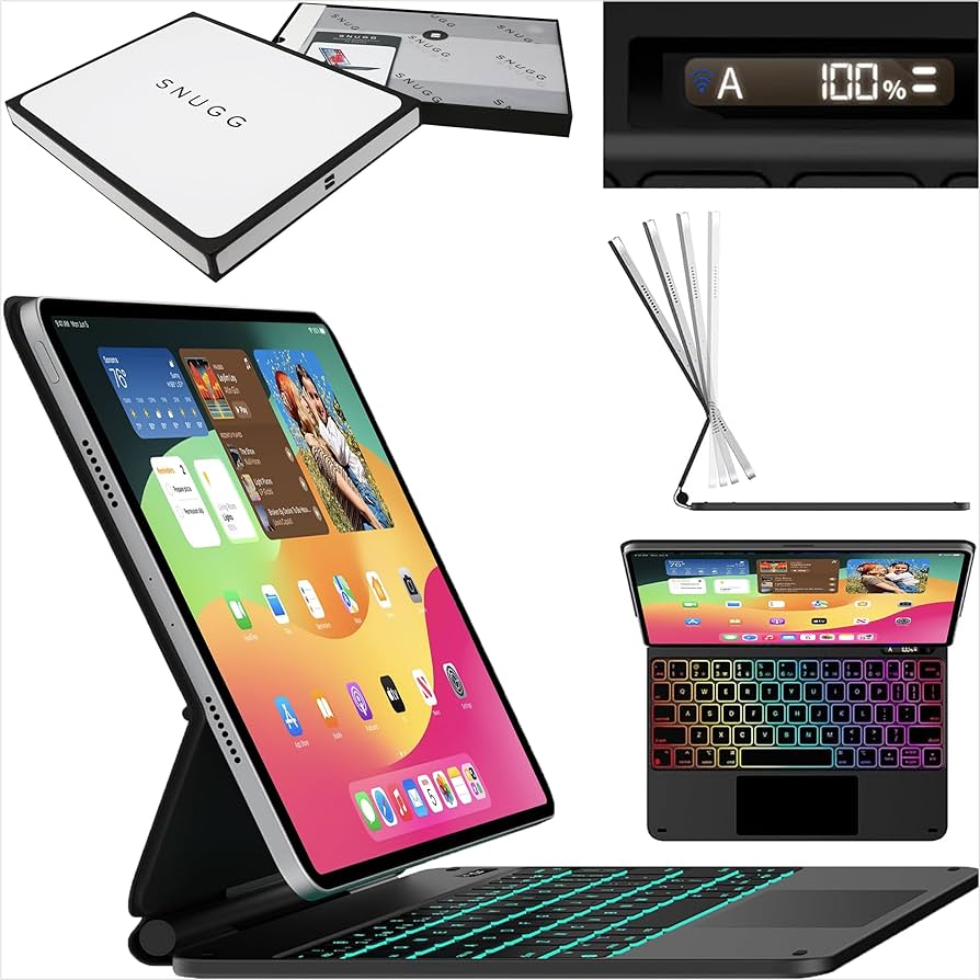 Amazon.com: Snugg iPad Pro 11 Case with Keyboard (M5/M4) with