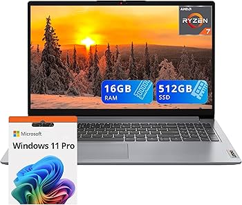 Amazon.com: Lenovo IdeaPad 1 15.6