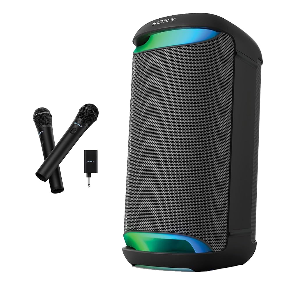 Amazon.com: Sony SRS-XV500 Portable Bluetooth Karaoke Party