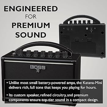 Amazon.com: Boss Katana Mini Guitar Amplifier Bundle with Gearlux