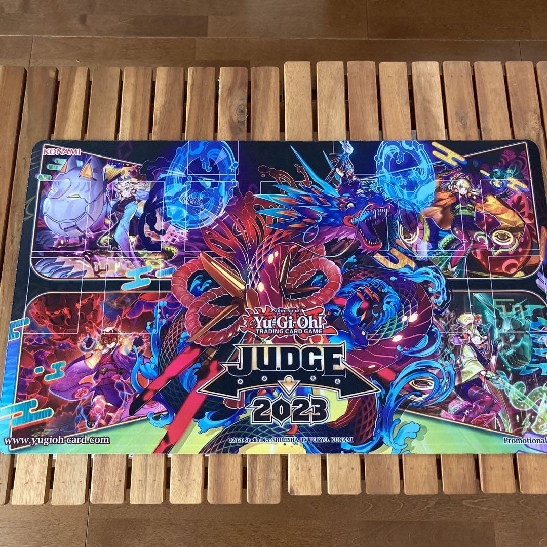 遊戯王 公式 プレイマット ジャッジメント・オブ・アヌビス JUDGE 未