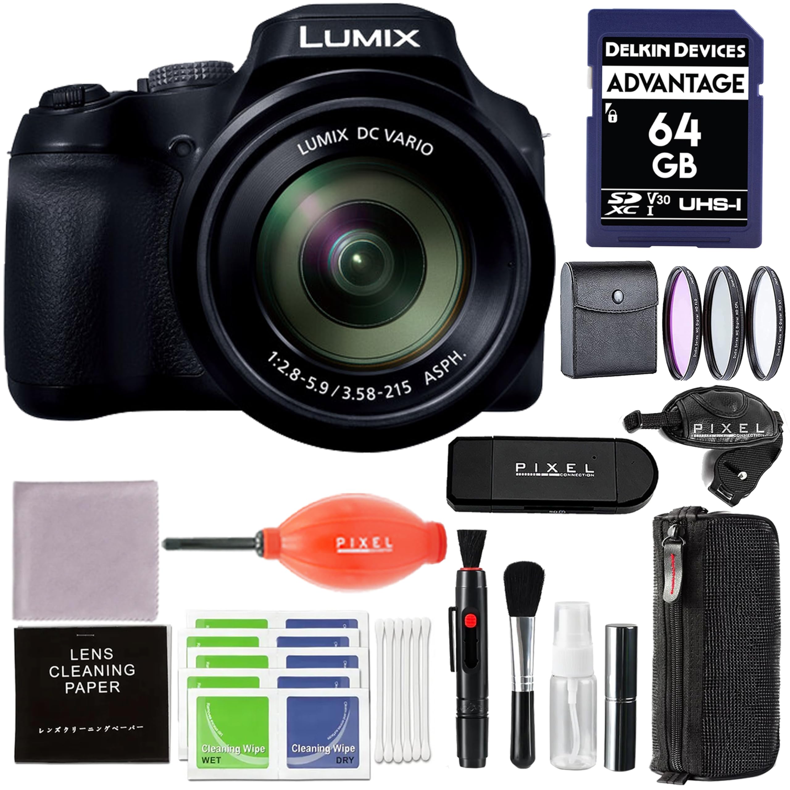 Amazon.com : Panasonic Lumix FZ80D Digital Camera with Advanced