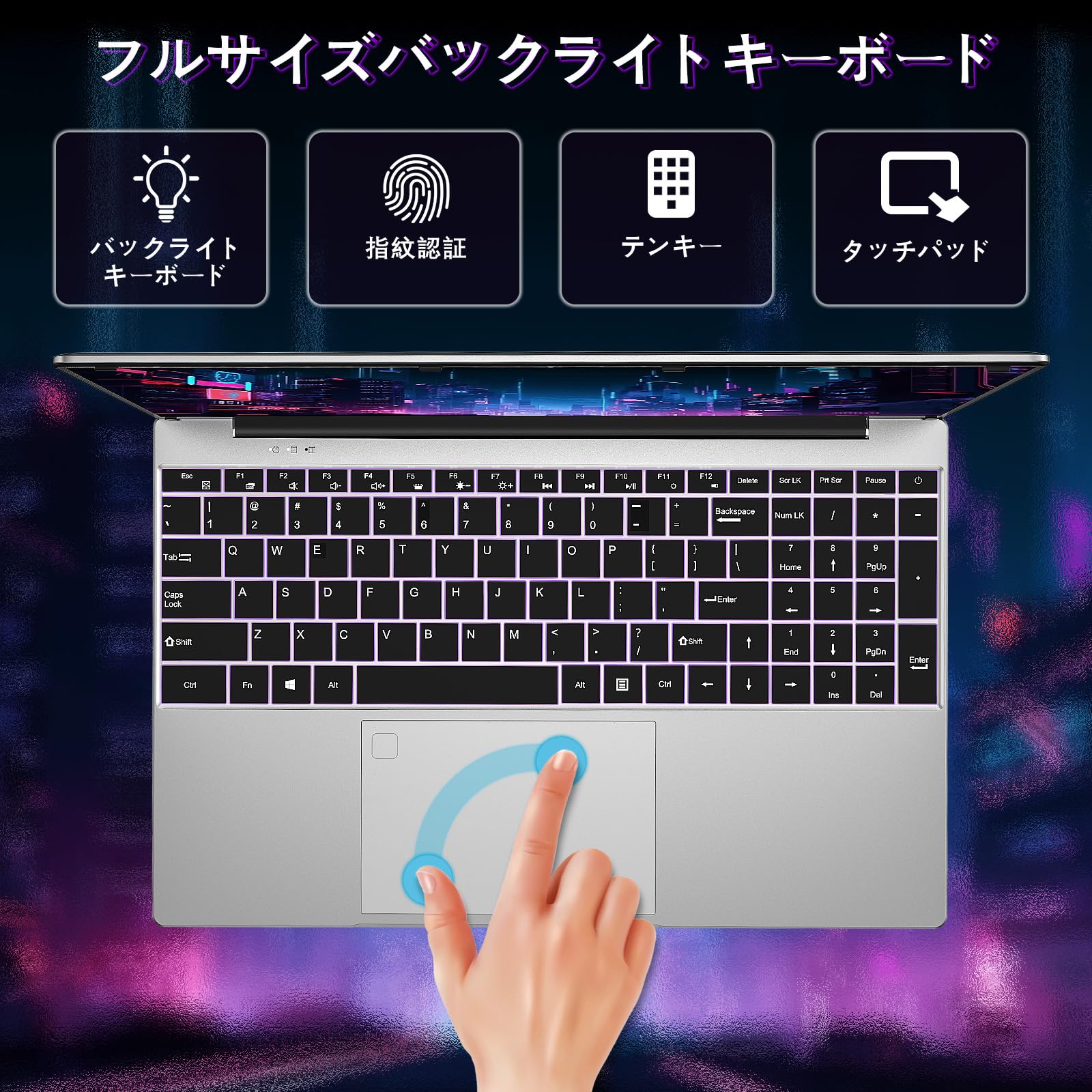 Amazon.co.jp: ノートパソコン N95 FUNYET 薄型 軽量 ノートpc 16