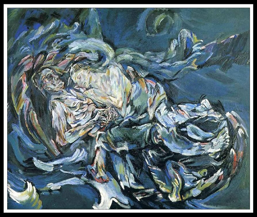 Amazon | 5D オスカー・ココシュカによる風の花嫁ダイヤモンド塗装