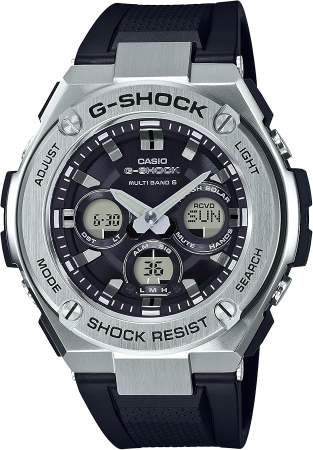 Casio Men's G-Shock G-Steel Tough Solar Multi-Band 6 GST-W310-1AJF