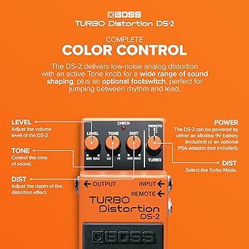 Amazon | TURBO Distortion DS-2 | ディストーション・オーバー