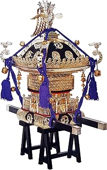 Amazon | 童友社 1/5 江戸神輿 黒塗紫房 プラモデル PS-1 | プラモデル