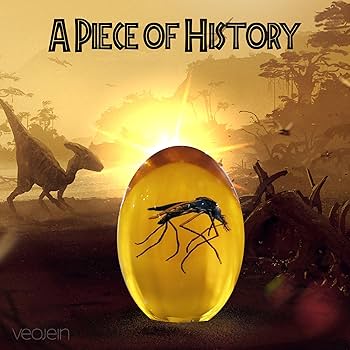 Amazon.co.jp: VEOJEIN ジュラシック蚊 琥珀色 | 耐久性のある樹脂で覆