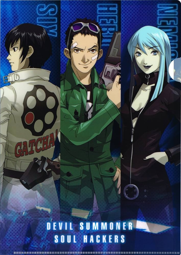 Amazon.co.jp: デビルサマナー ソウルハッカーズ クリアファイル