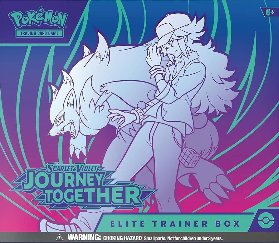 Amazon.com: Pokemon TCG: Scarlet & Violet—Journey Together Elite