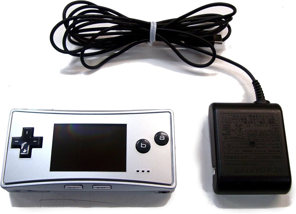 Amazon.co.jp: ゲームボーイミクロ (シルバー) 【メーカー生産終了