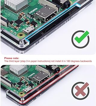 Amazon.com: Miuzei Raspberry Pi 3 B+ Case with Fan Cooling Pi 3B
