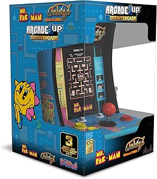 Amazon.com: Arcade1Up Class of '81 Ms. PAC-Man/Galaga Countercade