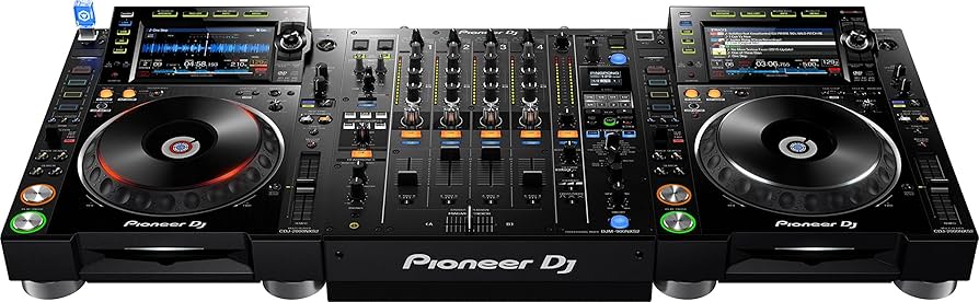 Pioneer DJ CDJ-2000 Professional DJ Multi-Player with DJM-900NXS2