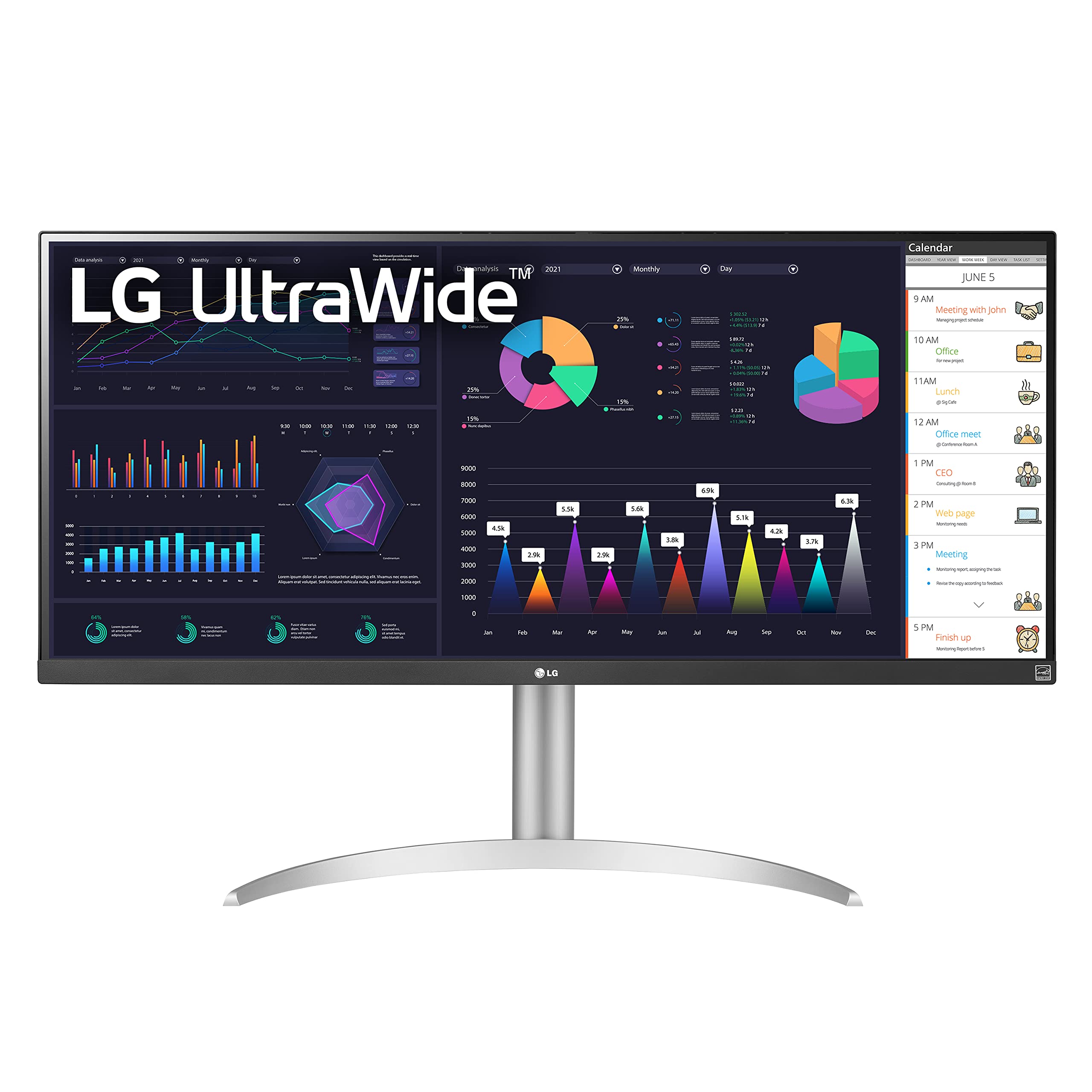 Amazon.com: LG 34WQ650-W 34 Inch 21:9 UltraWide Full HD (2560 x