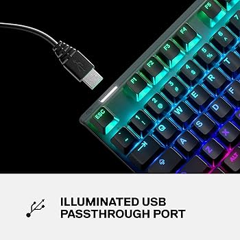 Amazon.com: SteelSeries Apex 7 TKL Compact Mechanical Gaming