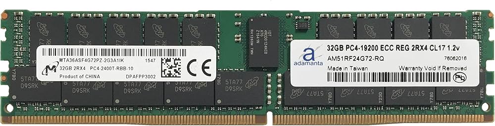 Amazon | Micron元32 GB ( 1 x 32gb )サーバーメモリアップグレード