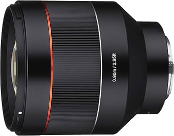 Amazon.com : Samyang 85mm F1.4 Auto-Focus Telephoto Lens for Sony