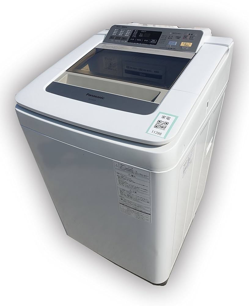 Amazon.co.jp: Panasonic 全自動洗濯機 8kg シャンパン NA-FA80H1-N