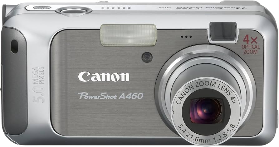 Amazon.com : Canon PowerShot A460 5.0MP Digital Camera with 4x