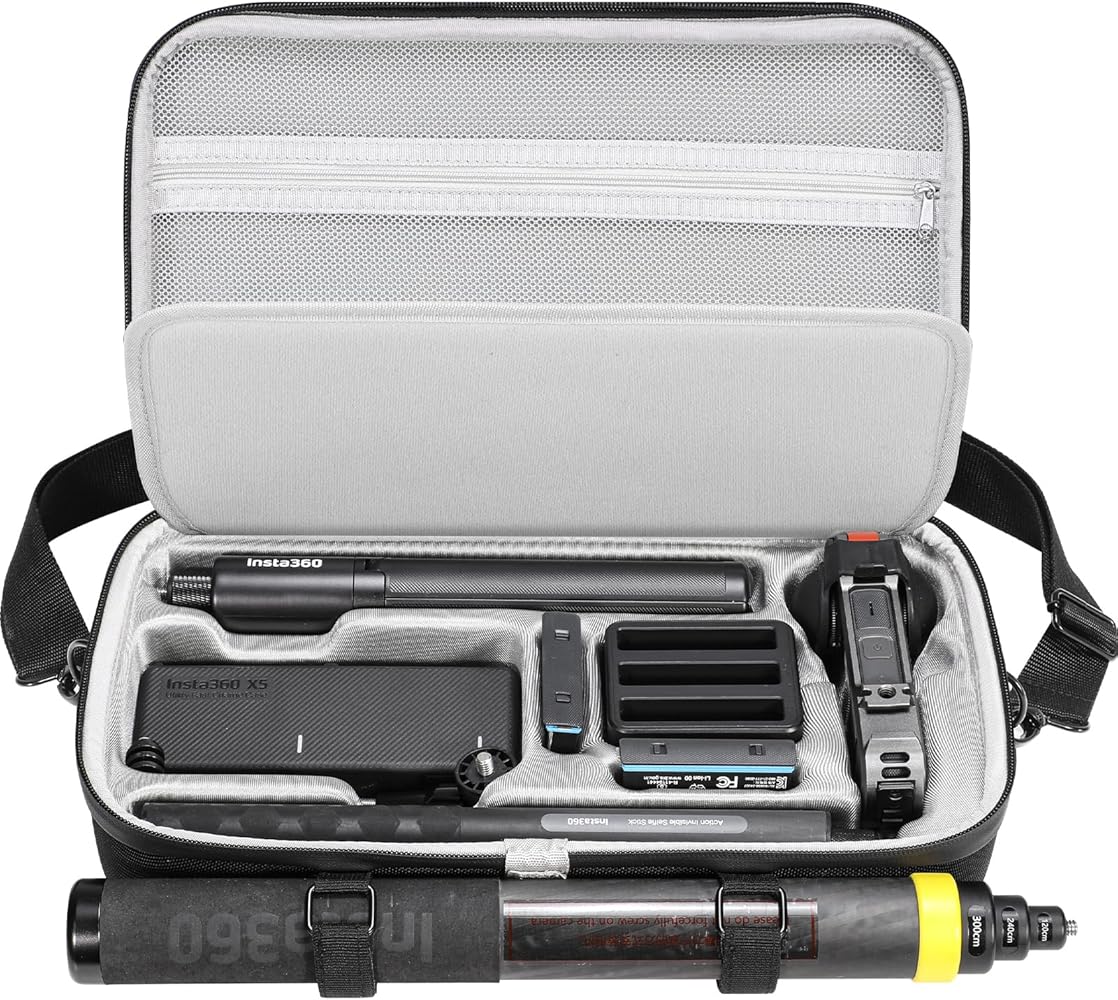 Amazon.co.jp: AMAZEAR Insta360 X5アクセサリー用キャリーケース