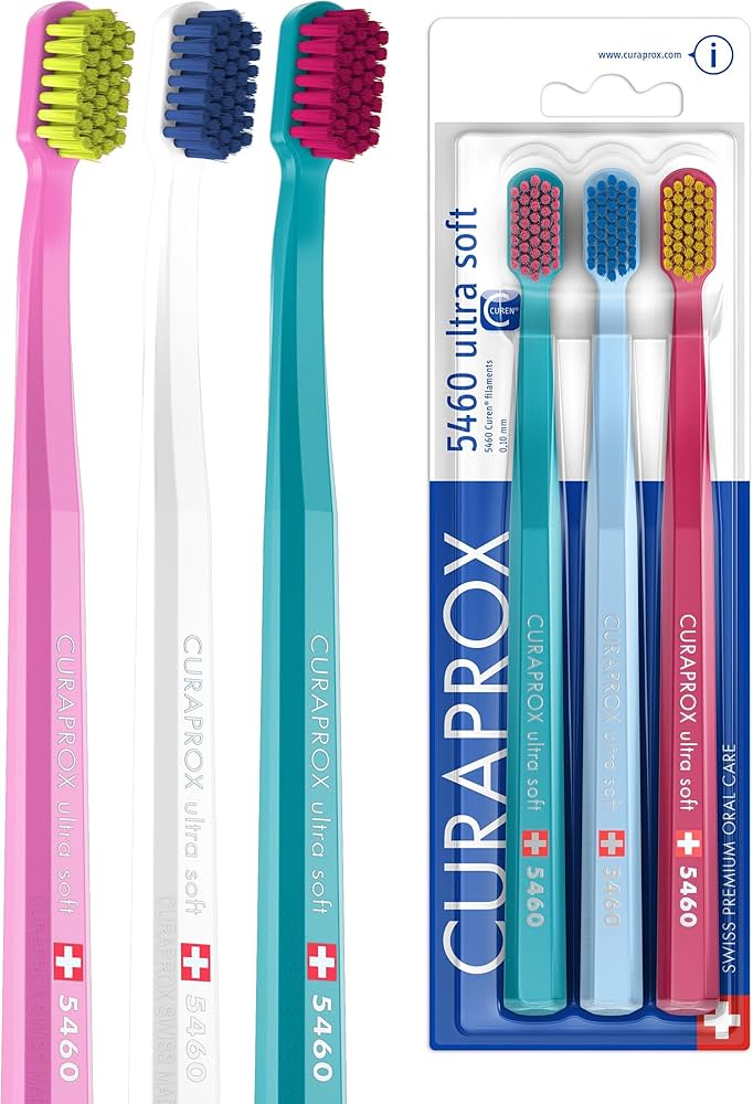 Amazon.com: Curaprox CS 5460 Ultra-Soft Toothbrush – for Sensitive