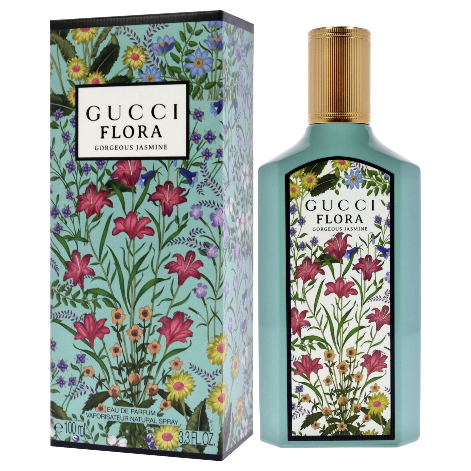 Amazon.com : Gucci Flora Gorgeous Jasmine for Women 3.3 oz Eau de