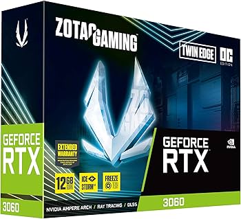 Amazon.com: ZOTAC Gaming GeForce RTX 3060 Twin Edge OC 12GB GDDR6