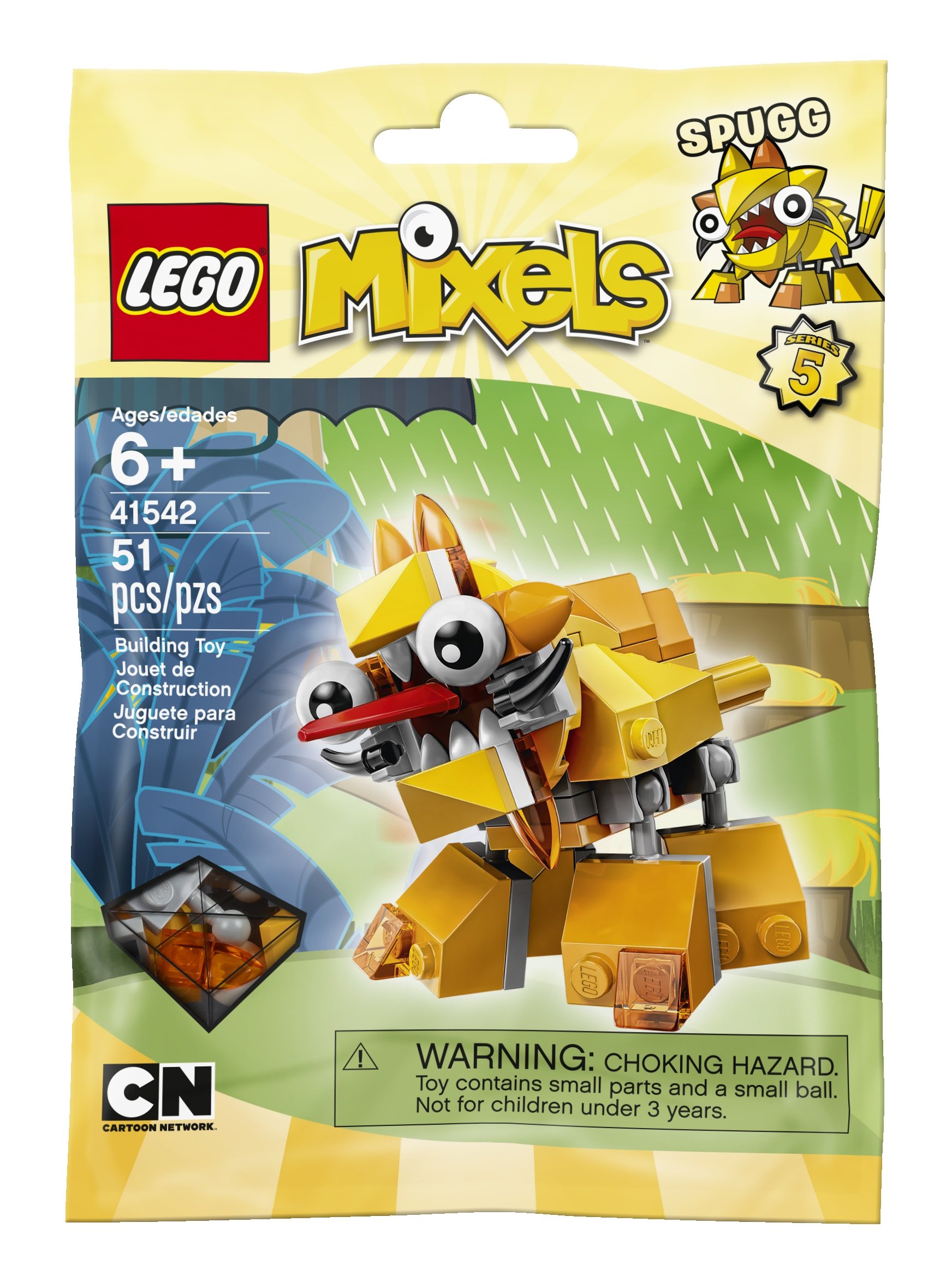 Amazon.com: LEGO Mixels Spugg Building Kit (41542) : Toys & Games
