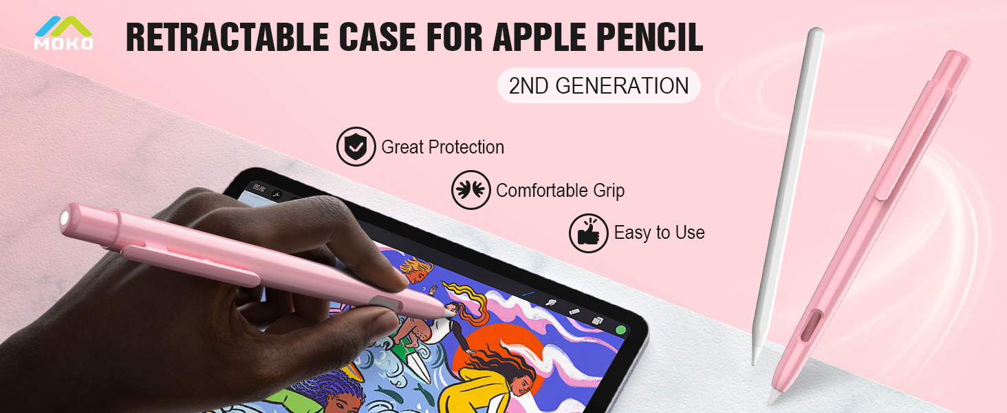 Amazon.com: Moko Protective Case Compatible with Apple Pencil Pro
