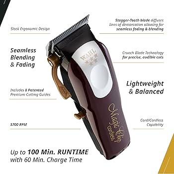 Amazon.com: Wahl Professional 5 Star Series Magic Clip Cordless