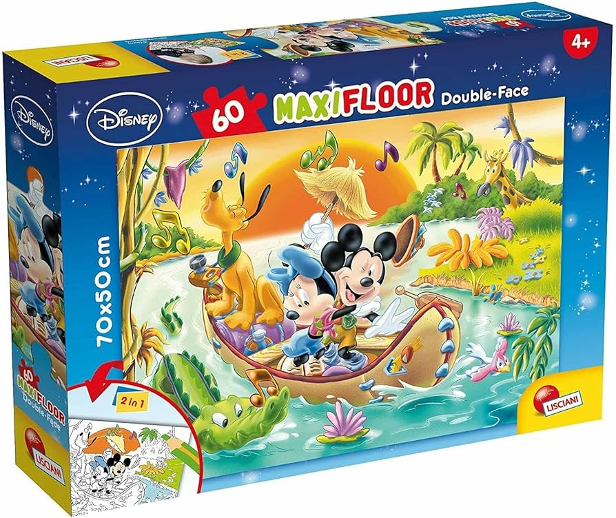 Amazon.com: Disney 48205 Puzzle Df Supermaxi Mickey, Size-70 x 50