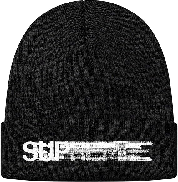 Amazon | [シュプリーム] Week7 Motion Logo Beanie モーション ロゴ