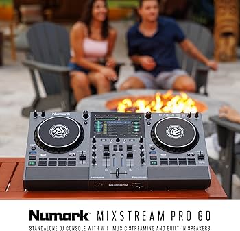Amazon.com: Numark Mixstream Pro Go Portable DJ Controller with